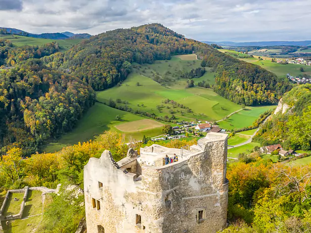 Broschüre Burgen-Touren