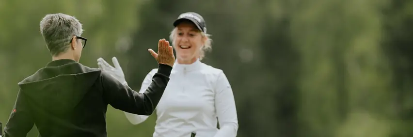 Autumnal golfing experience in Bad Saulgau