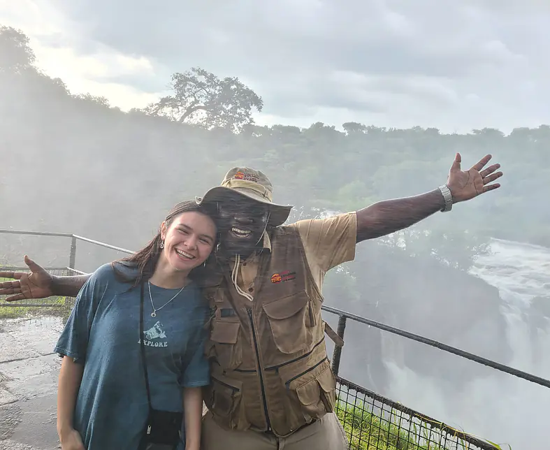 Client on Top of Murchison falls Adventure Tourism.jpg